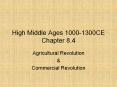 High%20Middle%20Ages%201000-1300CE%20Chapter%208.4 PowerPoint PPT Presentation