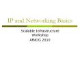 IP and Networking Basics PowerPoint PPT Presentation