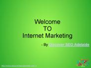 Internet Marketing Service offer by Discover SEO Adelaide