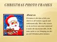 Christmas Photo Frames PowerPoint PPT Presentation