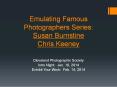 Emulating%20Famous%20Photographers%20Series:%20Susan%20Burnstine%20Chris%20Keeney PowerPoint PPT Presentation