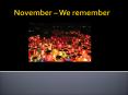 November%20 PowerPoint PPT Presentation