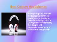 best custom headphones