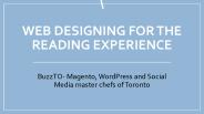 Web Designing Experience | Toronto Web Services