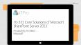 Exam 70-331 Core Solutions of Microsoft SharePoint PowerPoint PPT Presentation