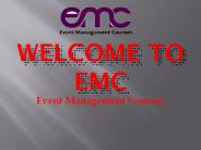Event Management Courses in London