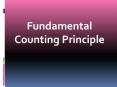 Fundamental Counting Principle PowerPoint PPT Presentation