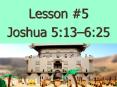 Joshua 5:13 PowerPoint PPT Presentation