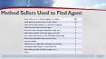 Method Sellers Used to Find Agent PowerPoint PPT Presentation
