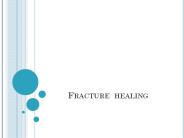 Fracture healing