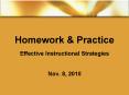 Homework PowerPoint PPT Presentation