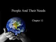 People And Their Needs