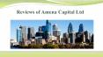 Reviews of amena capital ltd PowerPoint PPT Presentation
