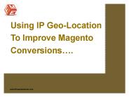Improve Conversions using Magento GeoIP Multi Store Switching