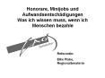 Honorare, Minijobs und Aufwandsentsch PowerPoint PPT Presentation