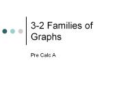 3-2 Families of Graphs