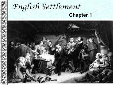 English Settlement