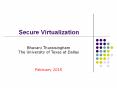 Secure Virtualization PowerPoint PPT Presentation
