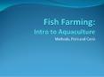 Fish Farming: Intro to Aquaculture PowerPoint PPT Presentation