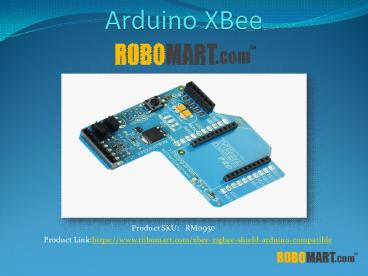 Buy Arduino XBee by Robomart