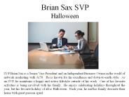 Brian Sax SVP-Halloween