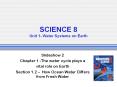 SCIENCE 8 Unit 1- Water Systems on Earth PowerPoint PPT Presentation