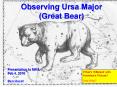 Observing Ursa Major (Great Bear) PowerPoint PPT Presentation