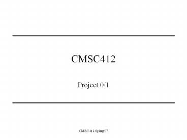 CMSC412