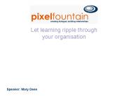 Let learning ripple through your organisation