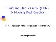 Fluidized Bed Reactor (FBR) [