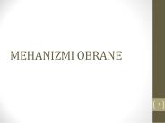 MEHANIZMI OBRANE