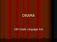 DRAMA PowerPoint PPT Presentation
