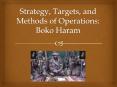 Strategy, Targets, and Methods of Operations: Boko Haram PowerPoint PPT Presentation