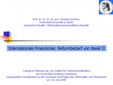 Thema 6: Probleme gemischter Zust