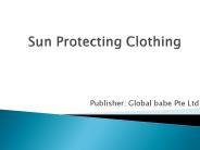 Sun Protecting Clothing