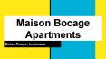 Affordable Maison Bocage Apartments in Baton Rouge, LA PowerPoint PPT Presentation
