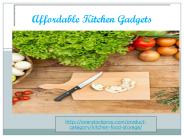 Affordable Kitchen Gadgets