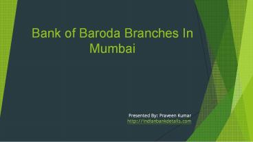 Bank of baroda branches in mumbai