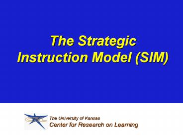 The%20Strategic%20Instruction%20Model%20(SIM)