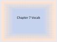 Chapter 7 Vocab PowerPoint PPT Presentation