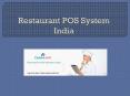 Restaurant POS System India PowerPoint PPT Presentation