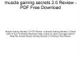 Muscle Gaining Secrets 2.0 Review - PDF Free Download PowerPoint PPT Presentation