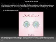 Top Ten Opal Earrings