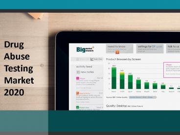 Drug abuse testing Market 2020