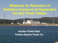 Measures for Reduction of Radiation Exposure at Higashidori Nuclear Power Station PowerPoint PPT Presentation