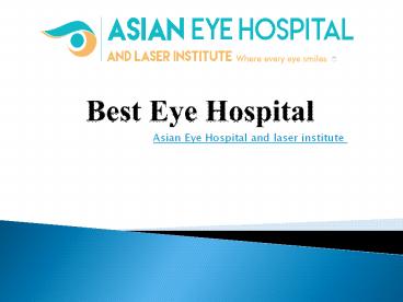 Best Eye Hospital in Pune