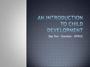 An Introduction to Child Development