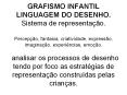 GRAFISMO INFANTIL LINGUAGEM DO DESENHO. Sistema de representa PowerPoint PPT Presentation