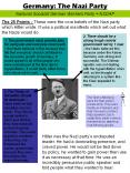 Germany: The Nazi Party PowerPoint PPT Presentation