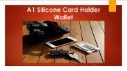 Silicone Card Holder Wallet